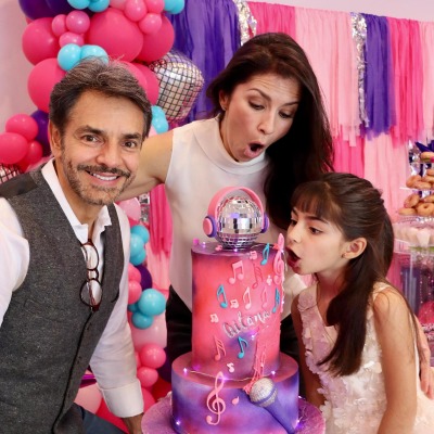 Aitana Derbez celebrated her 9th birthday alongside her parents and family.